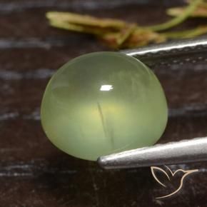2.71克拉天然葡萄石，椭圆形，半透明
