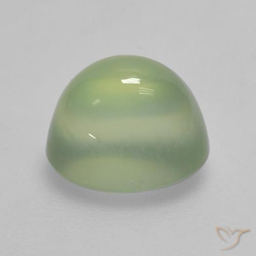 2.70克拉天然绿色葡萄石，椭圆形切割，8.3×6.7毫米，透明