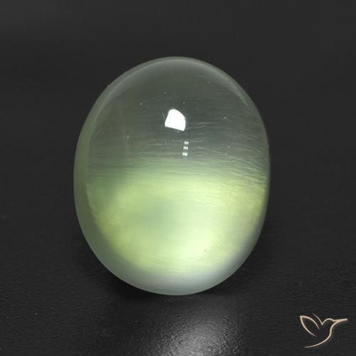 2.72ct 天然 Yellow Green  葡萄石, 椭圆形, 透明