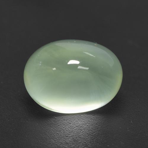 2.70克拉天然绿色葡萄石，椭圆形切割，8.7×6.5毫米，透明