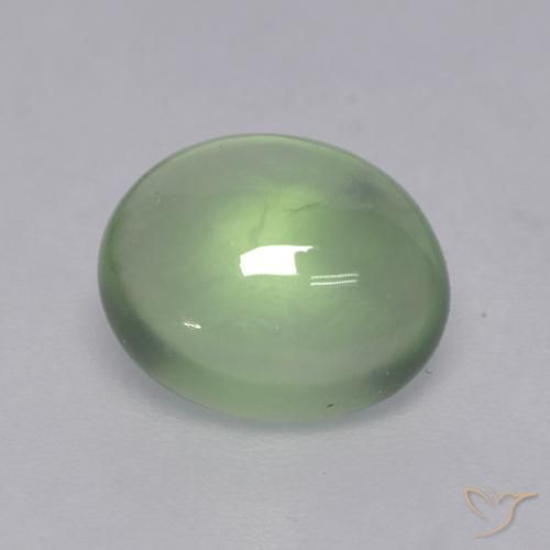 1.73克拉天然葡萄石，椭圆形，透明
