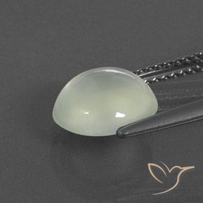 2.83克拉天然葡萄石，椭圆形，透明/半透明