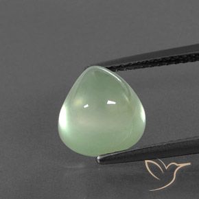 4.29克拉天然葡萄石，梨形，透明