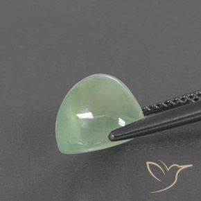 4.29克拉天然葡萄石，梨形，透明