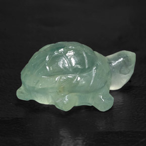 14.47克拉天然绿色葡萄石，透明，19.7×13.9毫米，透明/半透明