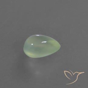 2.80克拉天然葡萄石，梨形，透明