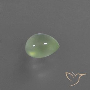 2.56克拉天然葡萄石，梨形，透明