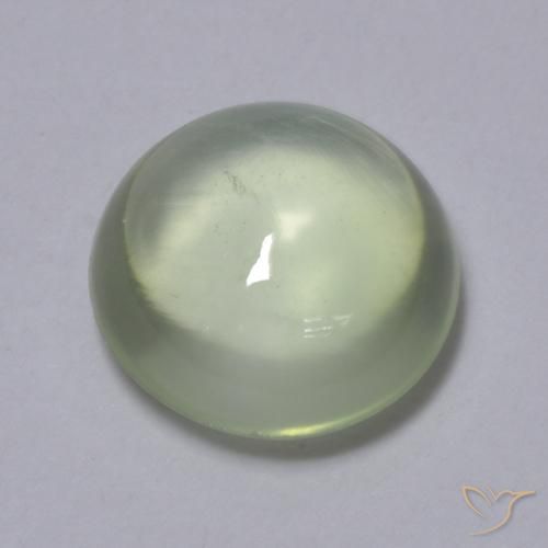 1.73克拉天然葡萄石，圆形的，透明