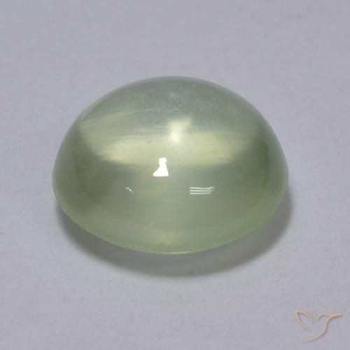 1.73克拉天然葡萄石，圆形的，透明