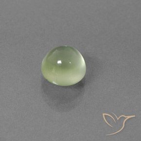 2.12克拉天然葡萄石，圆形的，透明/半透明