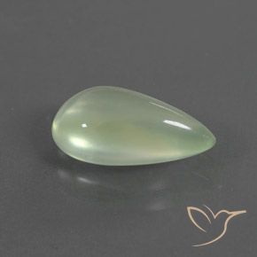 1.99克拉天然葡萄石，梨形，透明
