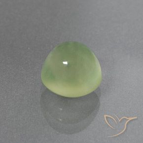 2.85克拉天然葡萄石，椭圆形，透明/半透明