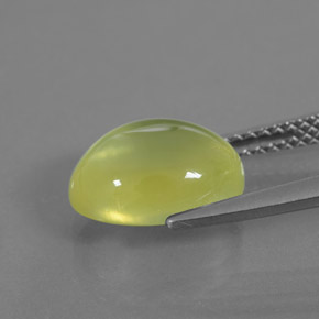 3.99克拉天然葡萄石，透明，透明/半透明