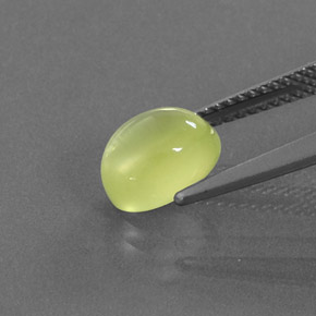 2.36克拉天然葡萄石，椭圆形切割，透明