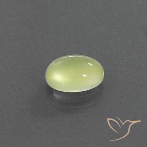 1.75克拉天然葡萄石，椭圆形，透明/半透明