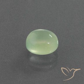 2.50克拉天然葡萄石，椭圆形，透明/半透明