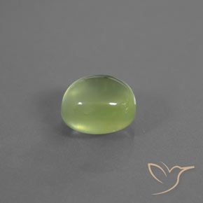 2.62克拉天然葡萄石，椭圆形，透明