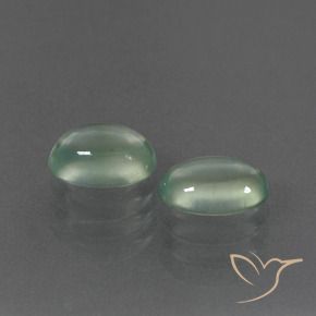 3.06克拉天然葡萄石，椭圆形，透明