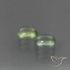 2.36克拉天然葡萄石，椭圆形，透明