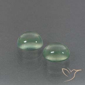 3.23克拉天然葡萄石，椭圆形，透明