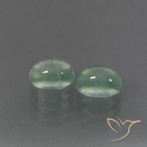 3.18克拉天然葡萄石，椭圆形，透明