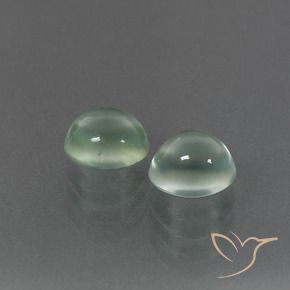 3.16克拉天然葡萄石，椭圆形，透明
