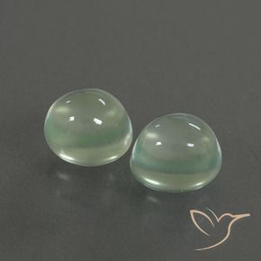 3.47克拉天然葡萄石，椭圆形，透明