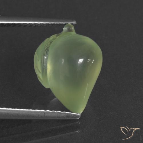 6.02ct 天然 中绿色 葡萄石, 花式切割, 半透明