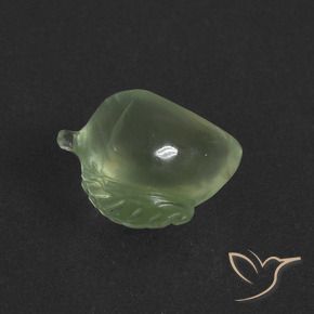4.68克拉天然葡萄石，花式切割，半透明