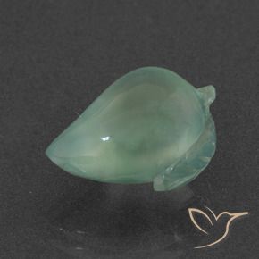 7.37克拉天然葡萄石，花式切割，半透明