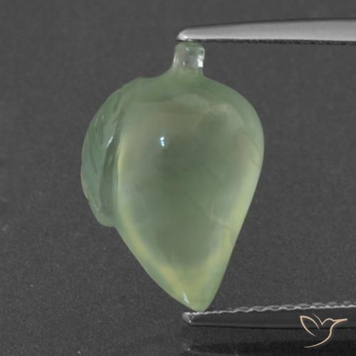 6.75ct 天然 中绿色 葡萄石, 花式切割, 半透明
