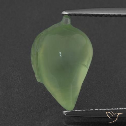7.25ct 天然 中绿色 葡萄石, 花式切割, 半透明
