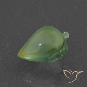 5.23克拉天然葡萄石，花式切割，半透明