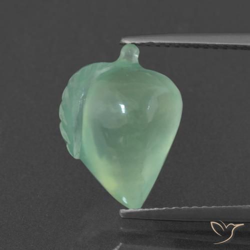 7.48ct 天然 淡薄荷 葡萄石, 花式切割, 半透明