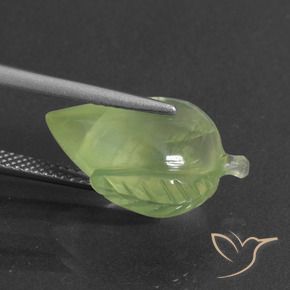 10.11克拉天然葡萄石，花式切割，半透明