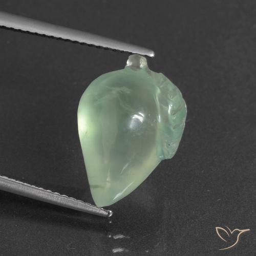 8.80ct 天然 浅黄绿色 葡萄石, 花式切割, 半透明