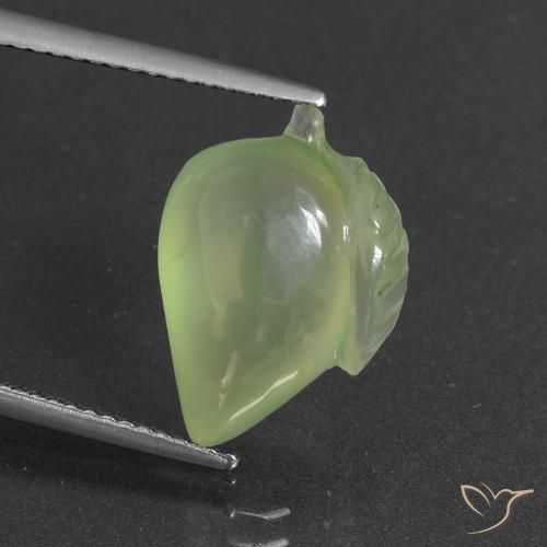 7.50ct 天然 青柠绿 葡萄石, 花式切割, 半透明