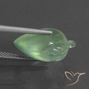 8.48克拉天然葡萄石，花式切割，半透明