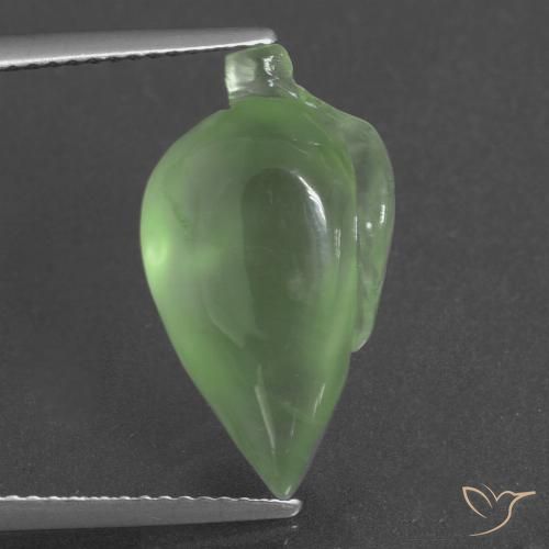 9.43ct 天然 中绿色 葡萄石, 花式切割, 半透明
