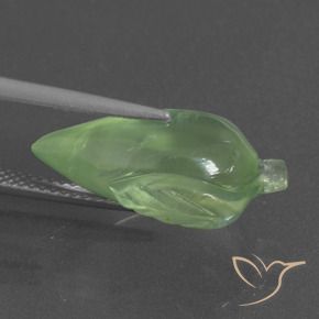 9.43克拉天然葡萄石，花式切割，半透明