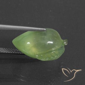 16.61克拉天然葡萄石，花式切割，半透明
