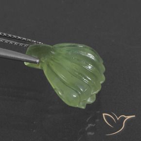 8.73克拉天然葡萄石，花式切割，半透明