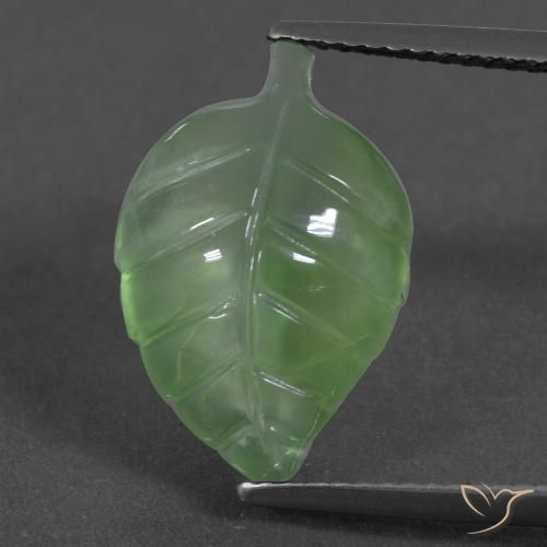 6.66ct 天然 梨绿 葡萄石, 花式切割, 半透明