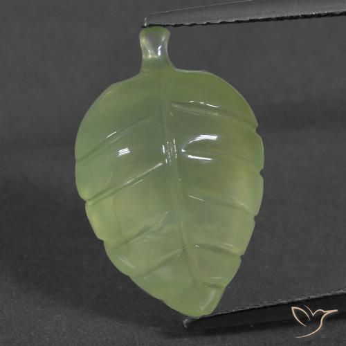 7.71ct 天然 黄绿色 葡萄石, 花式切割, 半透明