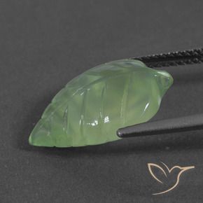 6.06克拉天然葡萄石，花式切割，半透明