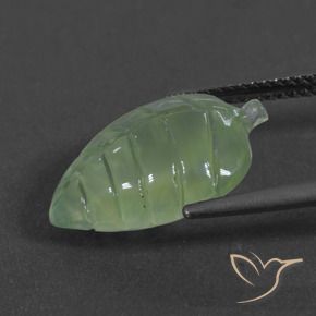 6.83克拉天然葡萄石，花式切割，半透明