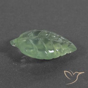 5.11克拉天然葡萄石，花式切割，半透明
