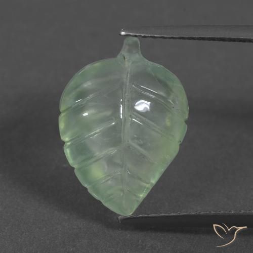 6.02ct 天然 浅黄绿色 葡萄石, 花式切割, 半透明