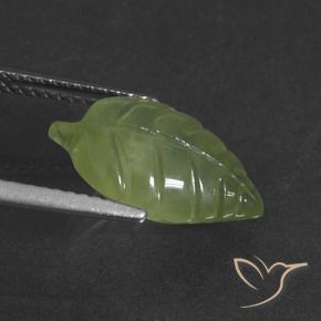 5.08克拉天然葡萄石，花式切割，半透明