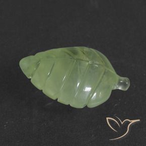 5.28克拉天然葡萄石，花式切割，半透明